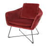 Riverdale Fauteuil Ridge 77cm burgundy