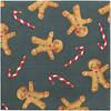 Servet gingerbread man - 33X33CM - 20 stuks, 3 laags tissue