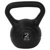 Tunturi PVC Kettle Bell - Kettlebell - 2 kg - Incl. gratis fitness app