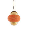 Light & Living - Hanglamp CETARA - Ø33x38cm - Oranje