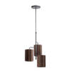 Light & Living - Hanglamp EDISA - Ø48x25cm - Bruin