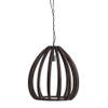 Light & Living - Hanglamp BARSIA - Ø50x54cm - Bruin