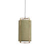 Light & Living - Hanglamp SENDAI - Ø32x60cm - Groen