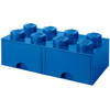 LEGO® Opbergbox - met Lades - Blauw - 50 x 25 x 18 cm