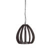 Light & Living - Hanglamp BARSIA - Ø40x42cm - Bruin