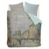 Beddinghouse x Van Gogh dekbedovertrek Boulevard - Grijs - Lits-jumeaux 240x200/220 cm