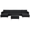 Beliani ABERDEEN - Modulaire Sofa-Grijs-Polyester