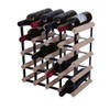 Vinata Savena wijnrek - blank - 20 flessen - wijnrekken - flessenrek - wijnrek hout metaal - wijnrek staand - wijn rek -