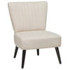 Beliani VAASA - Fauteuil-Beige-Polyester