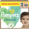Pampers - Harmonie - Maat 3 - Mega Maandbox - 261 stuks - 6/10 KG