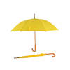Tweemaal stijlvol: Set van 2 prachtige automatische gele stormparaplu's - diameter 102cm - Polyester