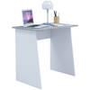 Masola Mini bureau wit/betonlook.