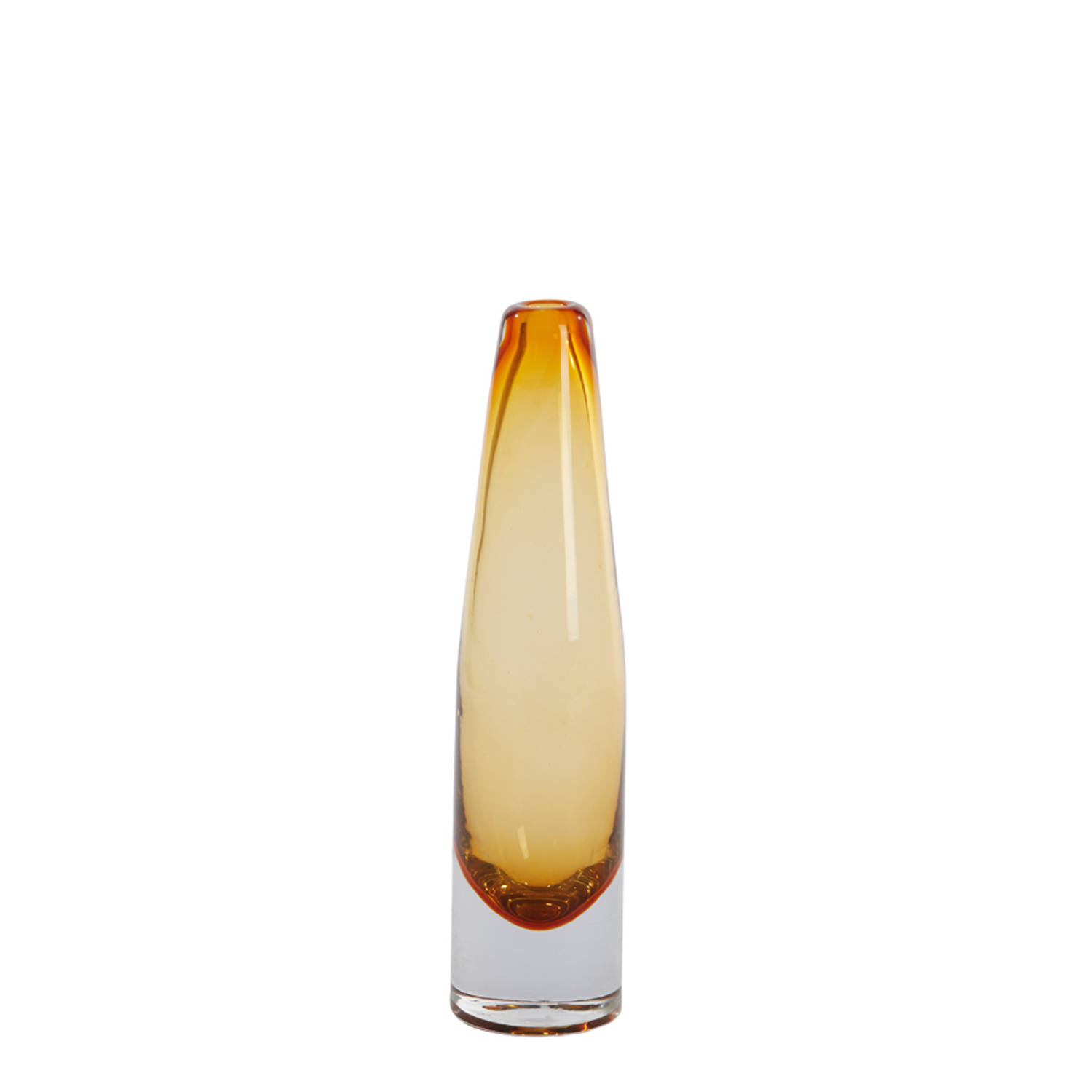 Vaas Ø7,5x30,5 cm ESTUA glas amber