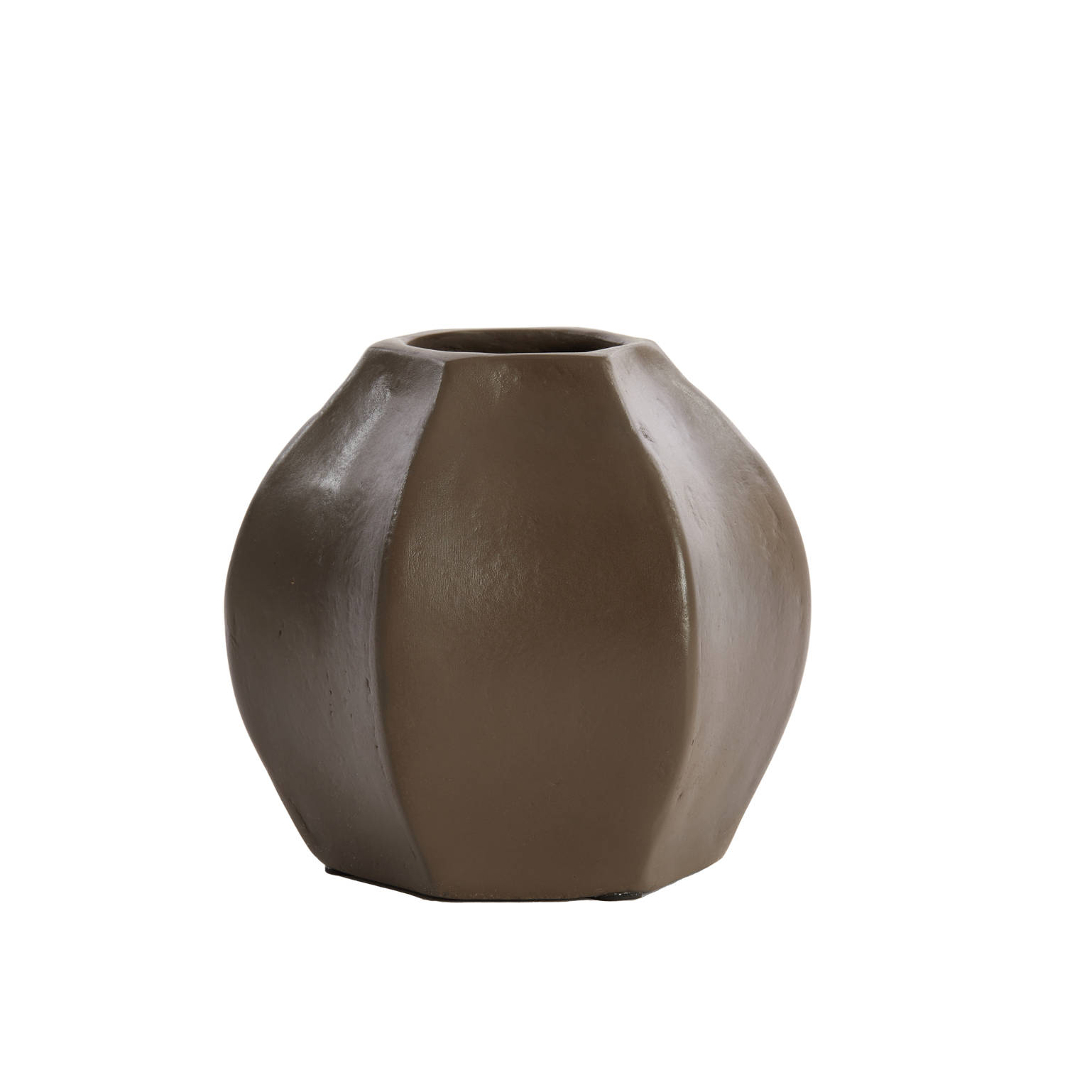 Light & Living - Pot MELIS - Ø23.5x21.5cm - Bruin
