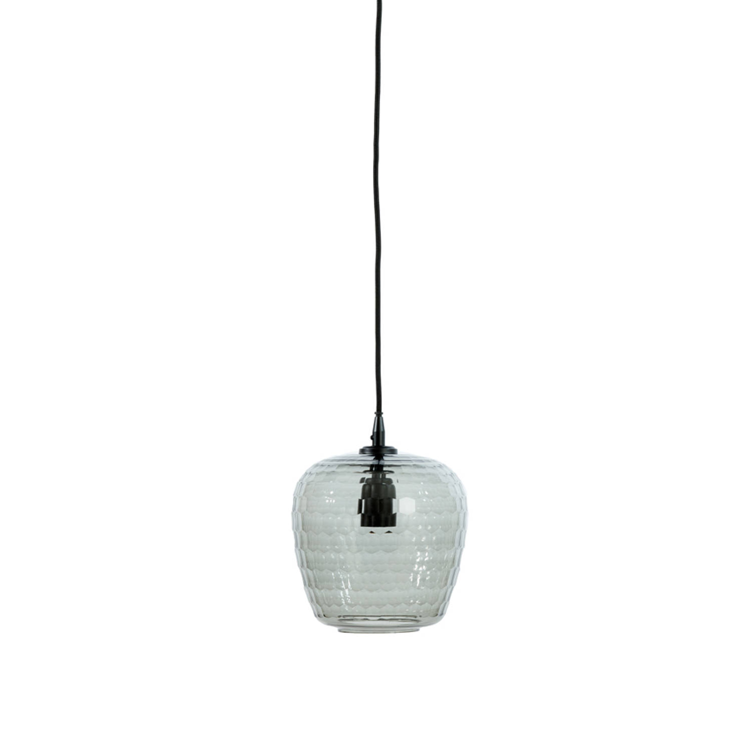 Light & Living Hanglamp Danita Ø17x22cm Grijs