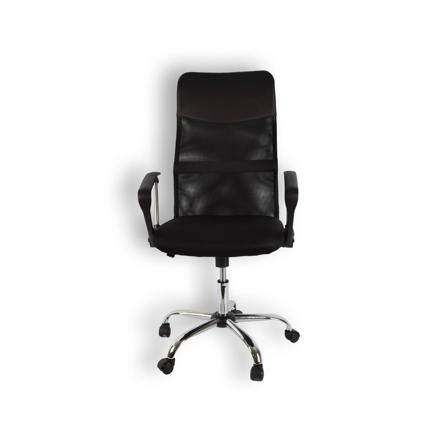 Stijlvolle en Comfortabele Ergonomische Bureaustoel Zwart Max gewicht 130KG Verstelbaar en Design me