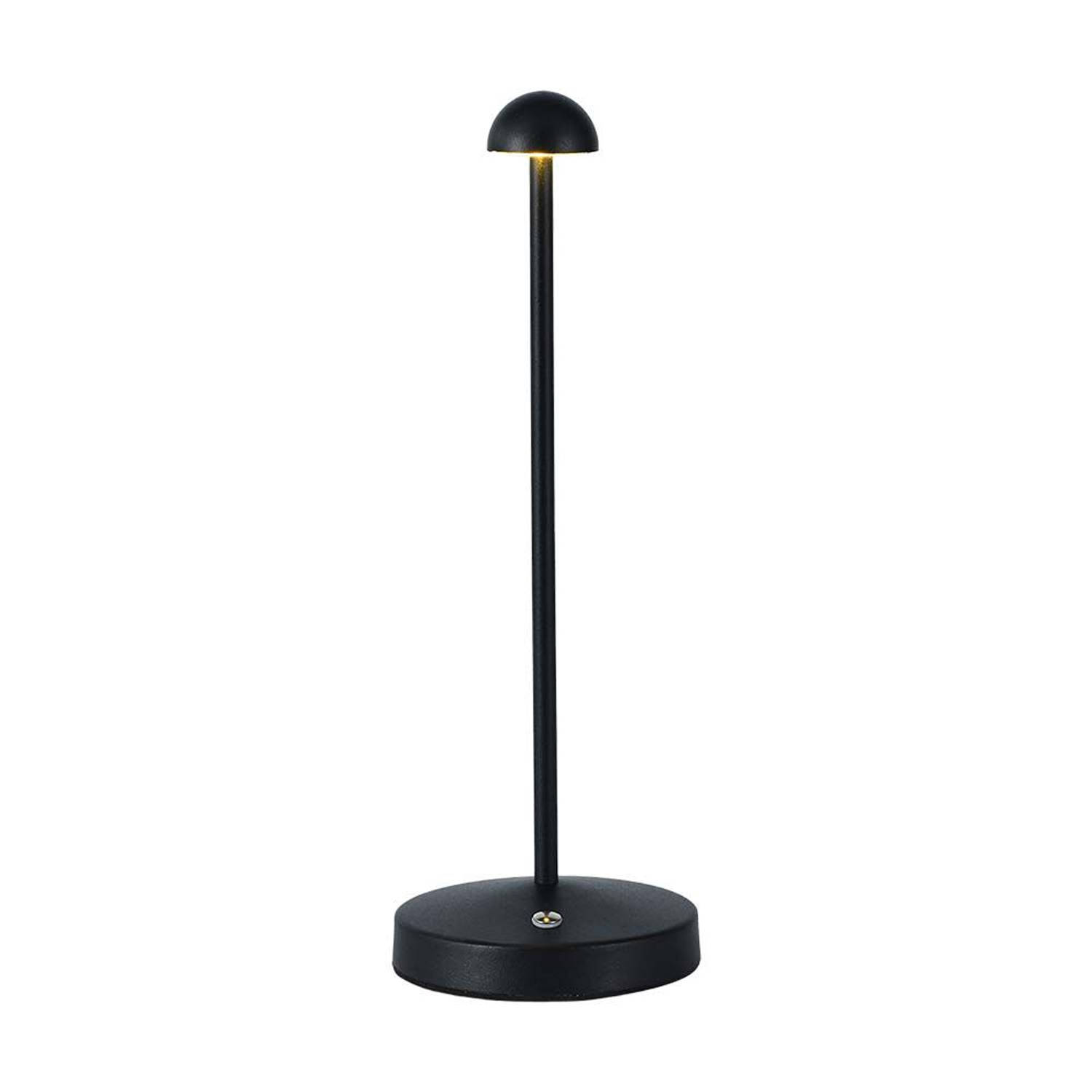 V-tac VT-1073 Oplaadbare tafellamp - IP20 - Zwarte behuizing - 1,6 watt - 130 lumen - 3IN1