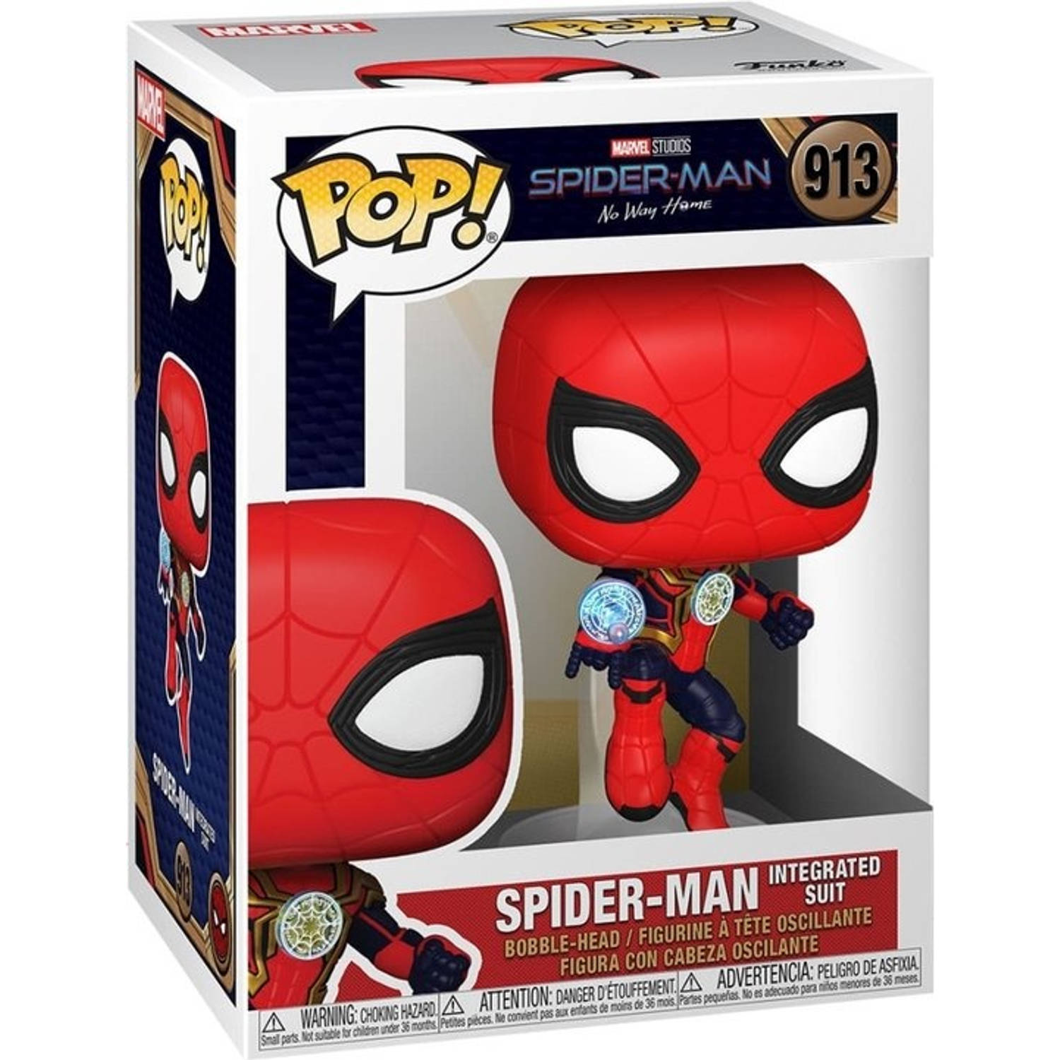 Pop Marvel: Spider-Man No Way Home Integrated Suit Funko Pop #913