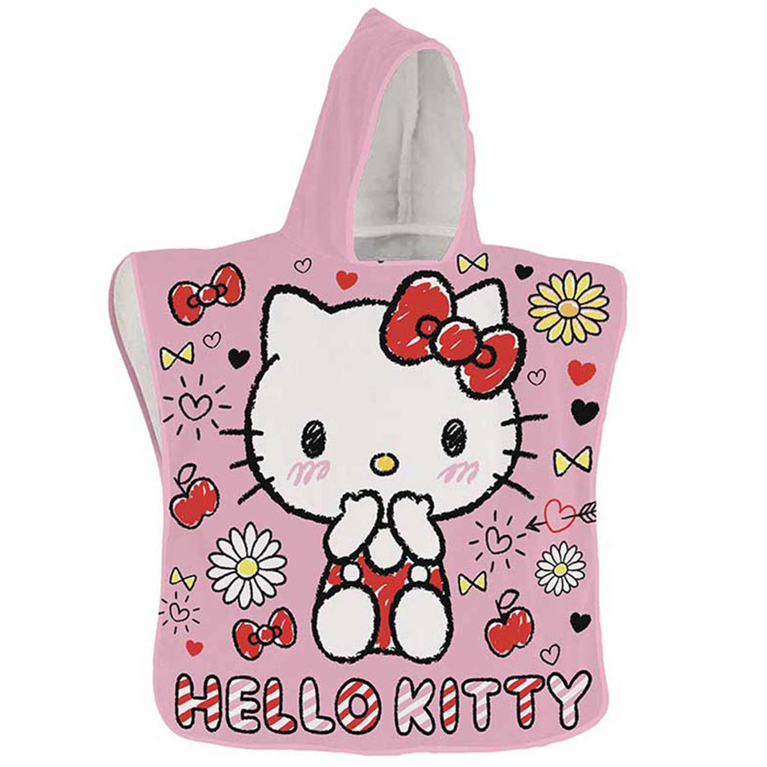 Hello Kitty Poncho, Cute 50 x 100 cm Polyester