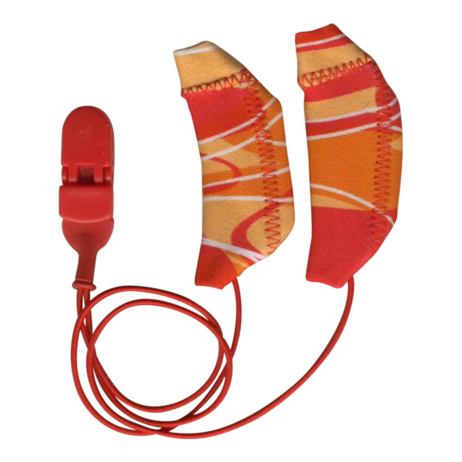Ear Gear cochlear binaural oranje|rood