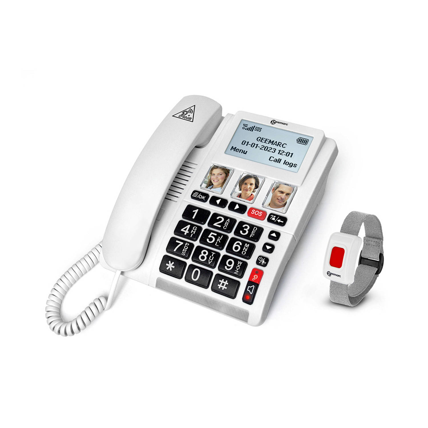 geemarc huistelefoon CL9000 voor simkaart