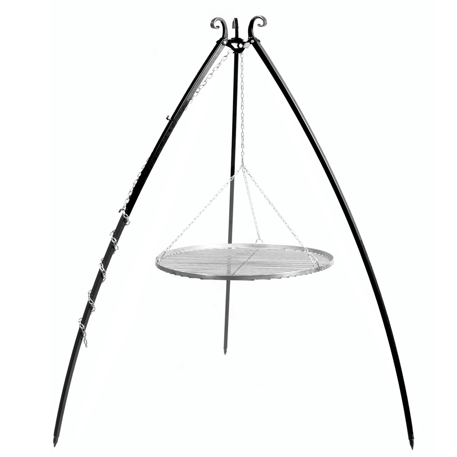 CookKing Grill Tripod Roestvrij Staal Rooster 60 cm