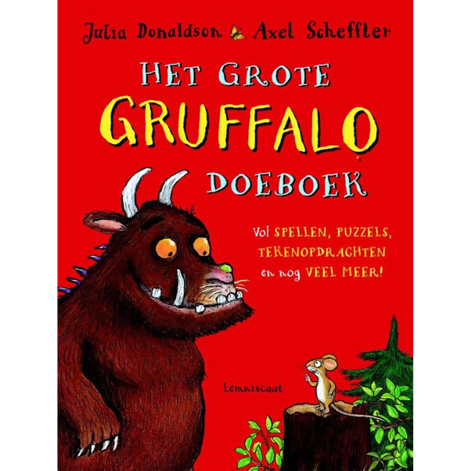 Het grote Gruffalo Doeboek. vol spellen, puzzels, tekenopdrachten en nog veel meer!, Julia Donaldson