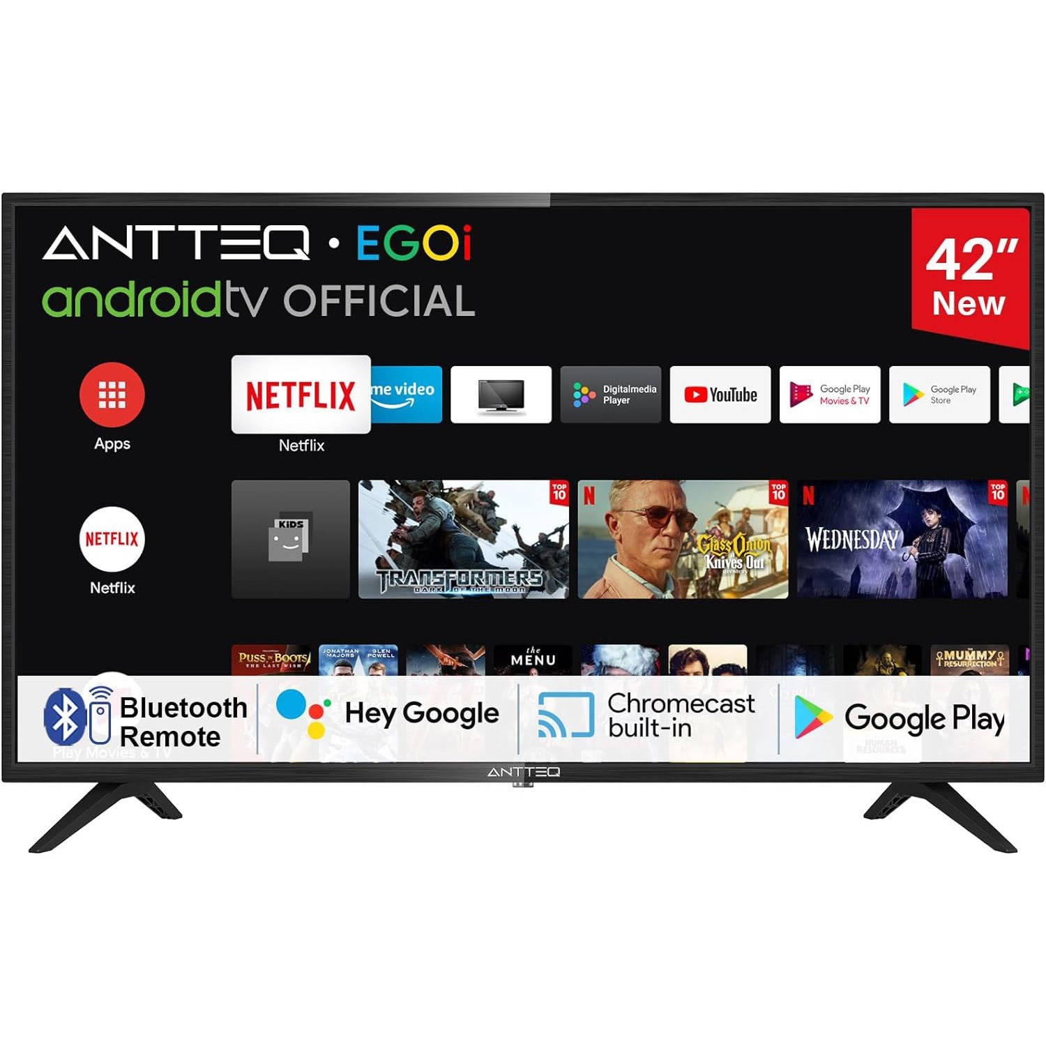 ANTTEQ AG42F3 42 inch FHD Smart TV
