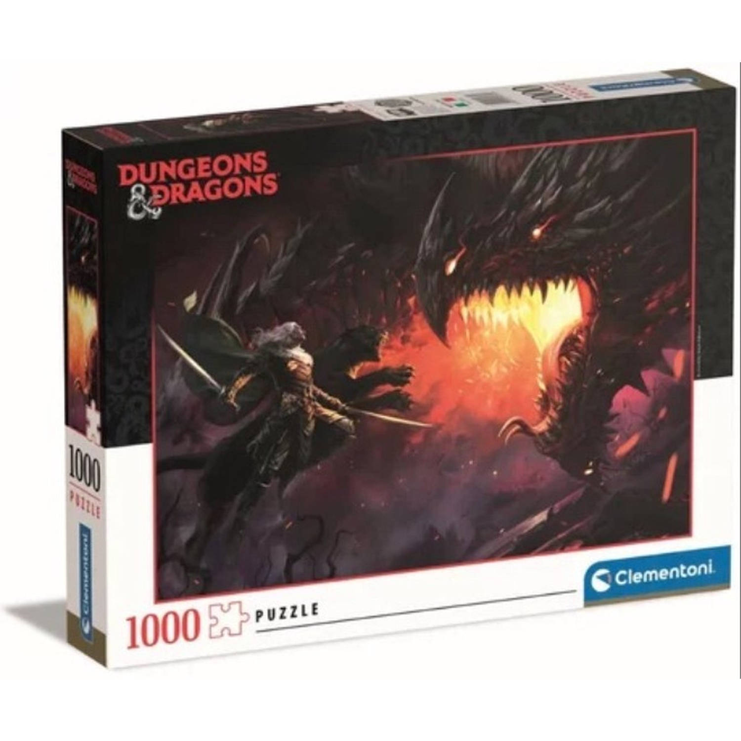 DUNGEONS AND DRAGONS - Visual 2- Puzzel 1000 Stukjes