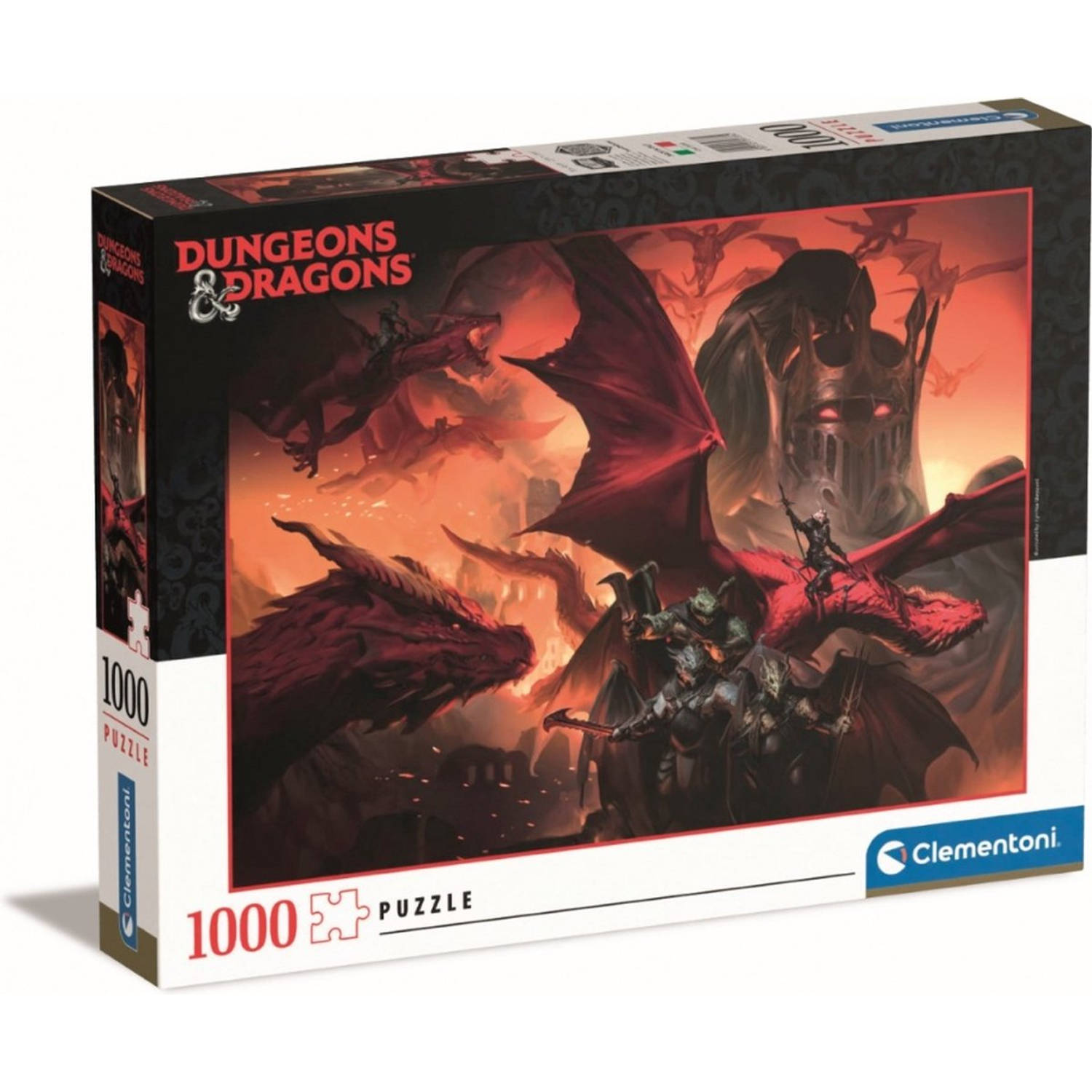 DUNGEONS AND DRAGONS - Visual 1 - Puzzel 1000 Stukjes