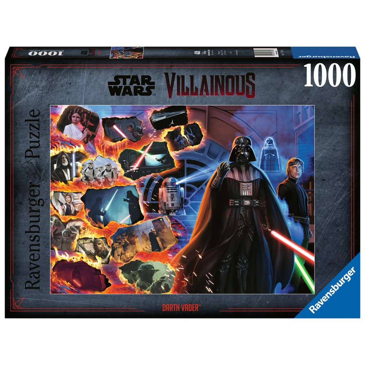 Ravensburger puzzel 1000 stukjes Star Wars Villainous Darth Vader