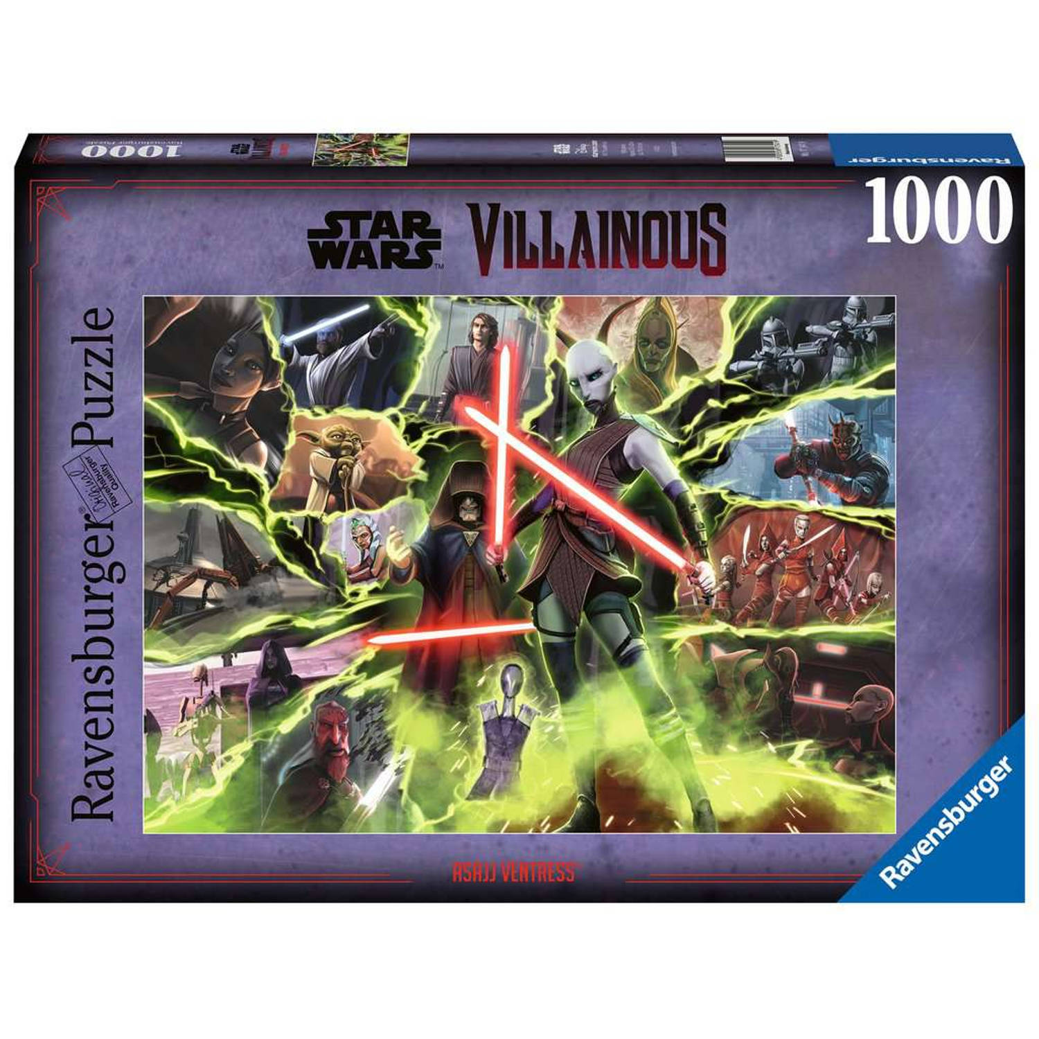 Ravensburger Star Wars Villainous Asajj Ventress (1000)