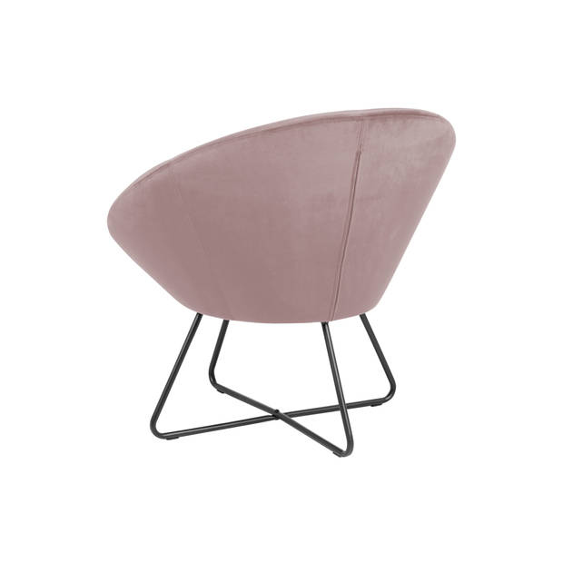 Cense fauteuil dusty rose.