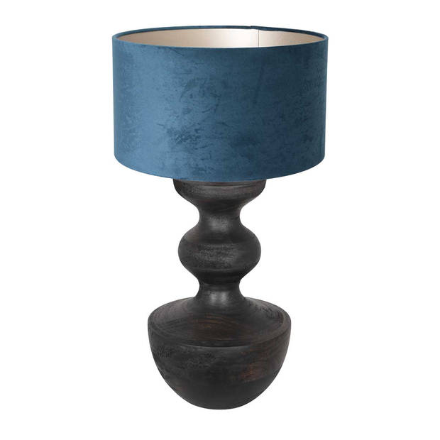 Anne Light and home tafellamp Lyons - zwart - metaal - 40 cm - E27 fitting - 3481ZW