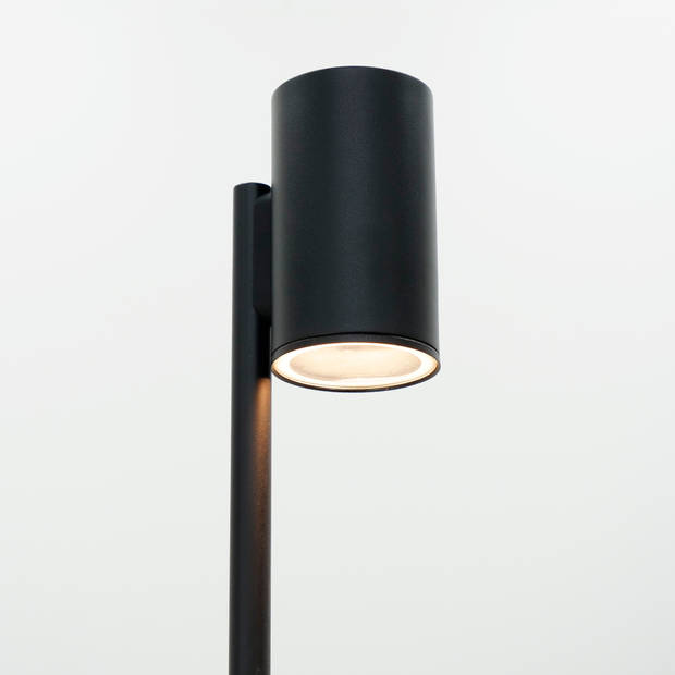 EGLO Izzalini Sokkellamp - Staande lamp Buiten - GU10 - 85 cm - Zwart