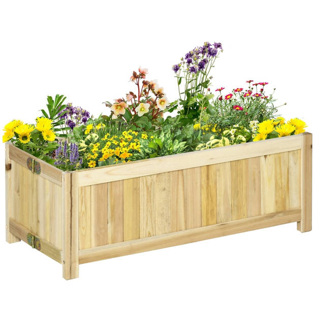 Plantenbakken voor buiten - Plantenbak - Plantenpot - Bloemenbak - 70 cm x 30 cm x 25 cm