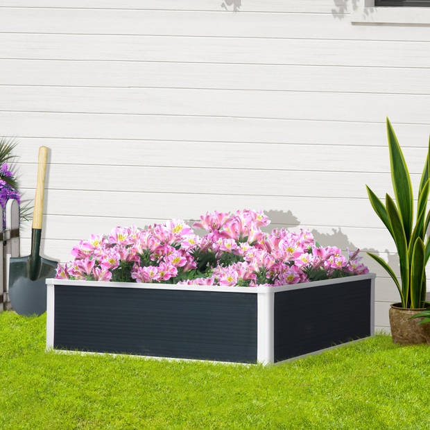 Plantenbakken voor buiten verhoogd - Plantenbak - Plantenpot - Bloemenbak - 100 x 80 x 30 cm