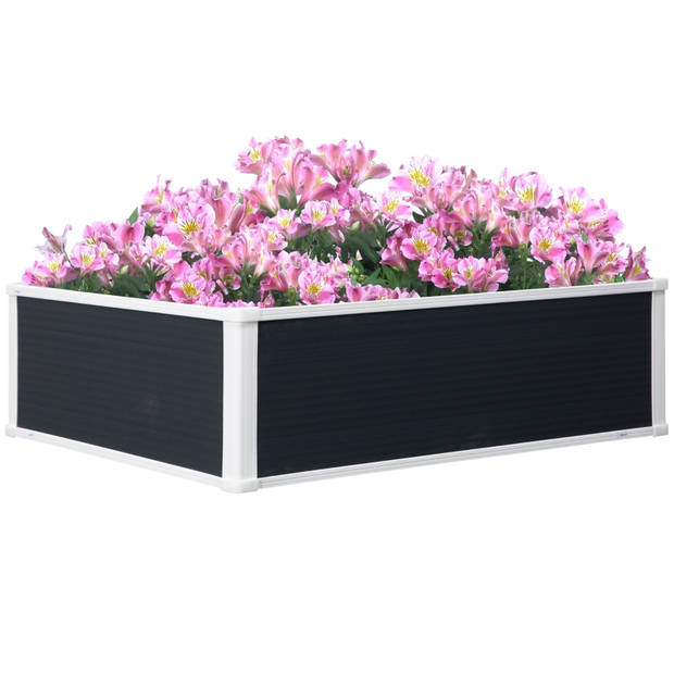 Plantenbakken voor buiten verhoogd - Plantenbak - Plantenpot - Bloemenbak - 100 x 80 x 30 cm