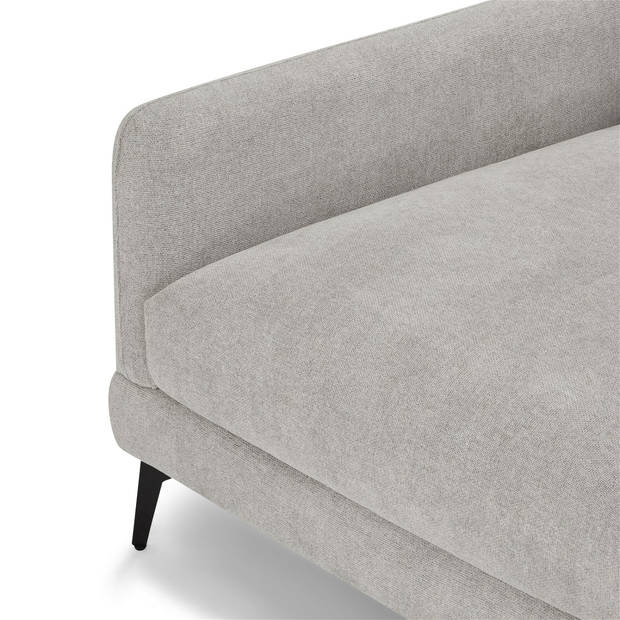 Giga Meubel - Loungebank Links Grijs Stof - 290x95x90cm - Zithoogte 48cm