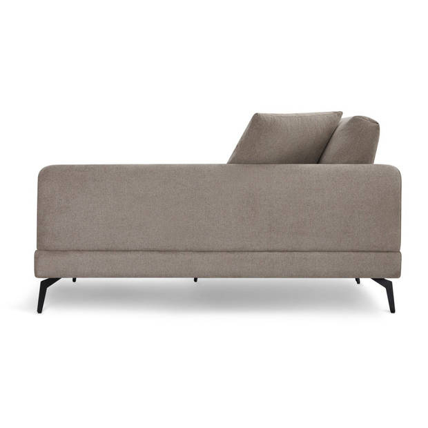 Giga Meubel - Loungebank Rechts Beige Stof - 290x95x90cm - Zithoogte 48cm