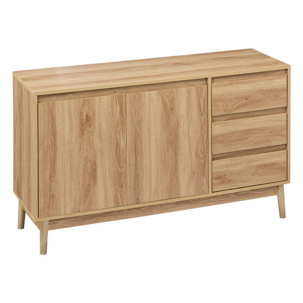 5five Abana Ladekast Dressoir - Buffetkast 39x120x76 cm - Bruin