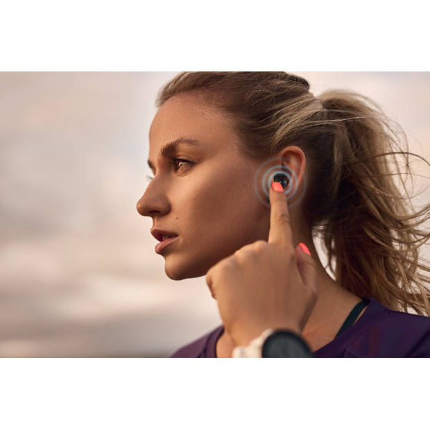 Hyundai Electronics - Draadloze Bluetooth In-ear Oordopjes - Harmony - ANC-ruisonderdrukking - Zwart