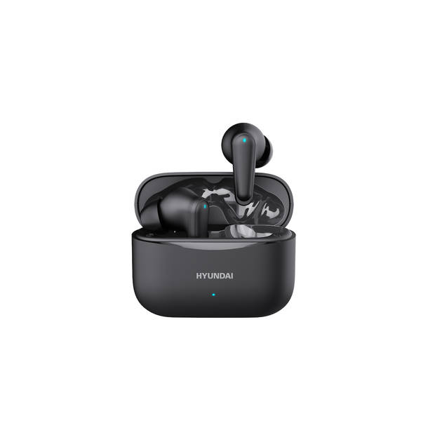 Hyundai Electronics - Draadloze Bluetooth In-ear Oordopjes - Harmony - ANC-ruisonderdrukking - Zwart