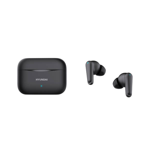 Hyundai Electronics - Draadloze Bluetooth In-ear Oordopjes - Harmony - ANC-ruisonderdrukking - Zwart