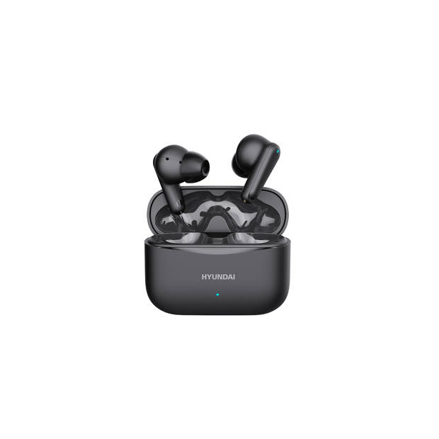 Hyundai Electronics - Draadloze Bluetooth In-ear Oordopjes - Harmony - ANC-ruisonderdrukking - Zwart