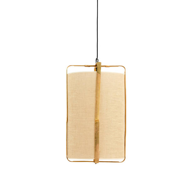 Light & Living - Hanglamp SENDAI - Ø37x66cm - Bruin