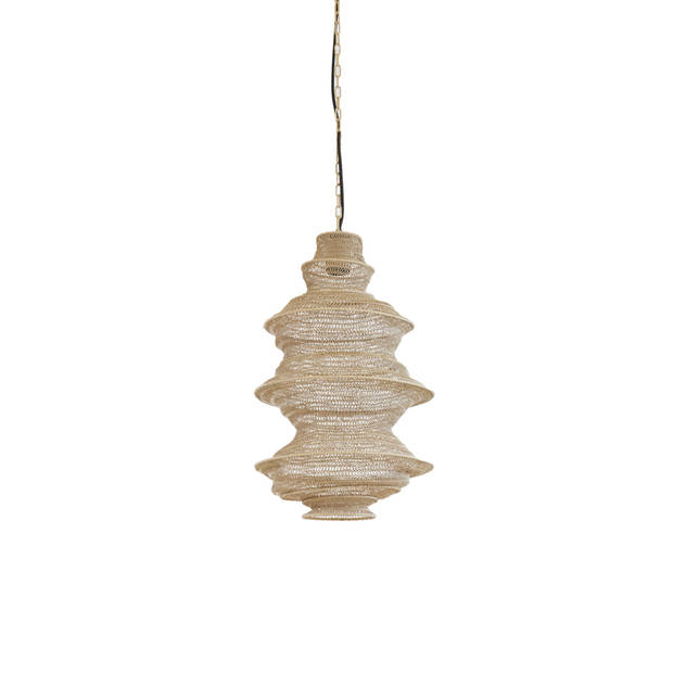 Light & Living - Hanglamp NAKISHA - Ø31x55cm - Bruin