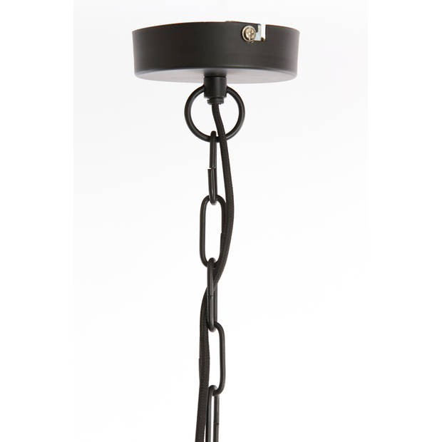 Light & Living - Hanglamp TOMEK - Ø21x44cm - Zwart
