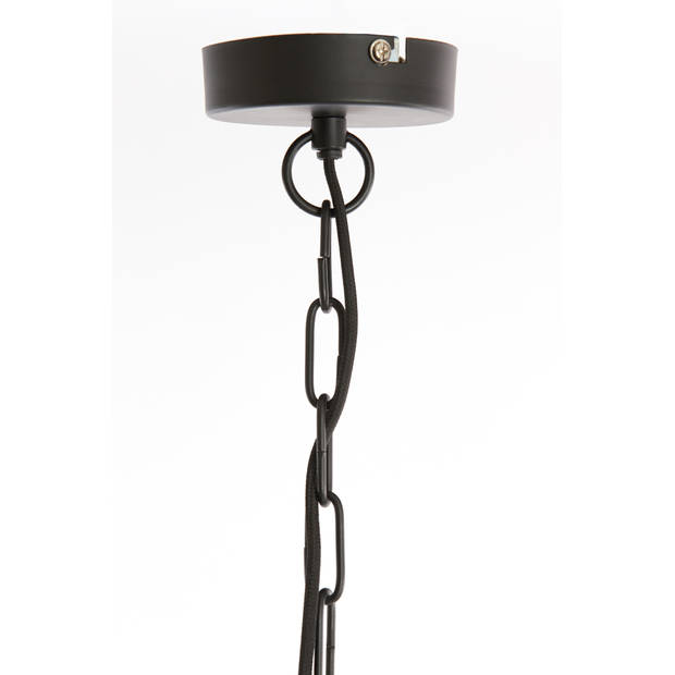 Light & Living - Hanglamp TOMEK - Ø29x63cm - Zwart