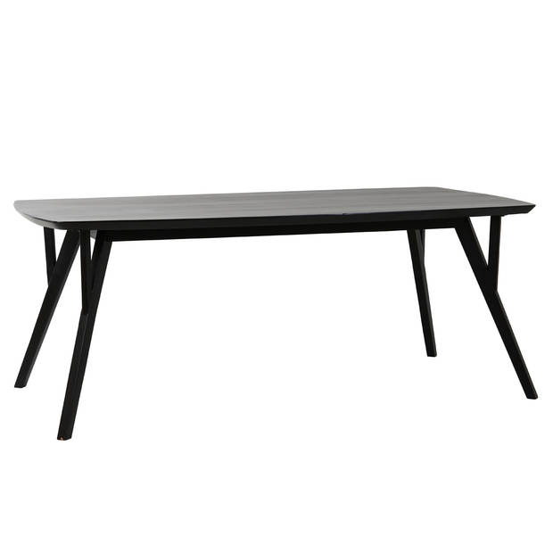 Light & Living - Eettafel QUENZA - 220x100x76cm - Zwart